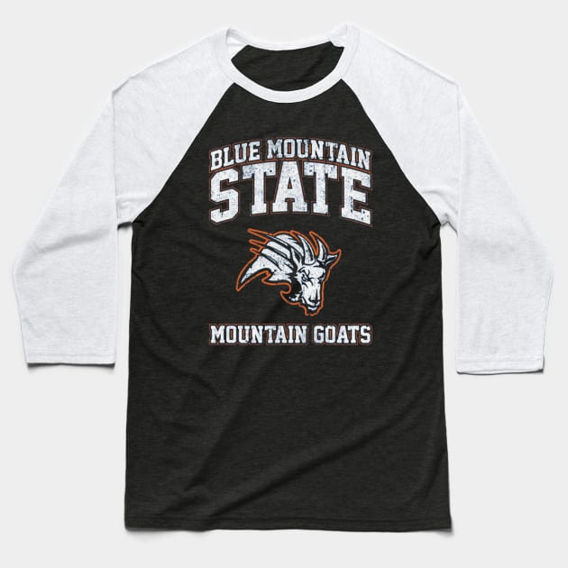 Blue Mountain State Mountain Goats Baseball T-Shirt by seren.sancler